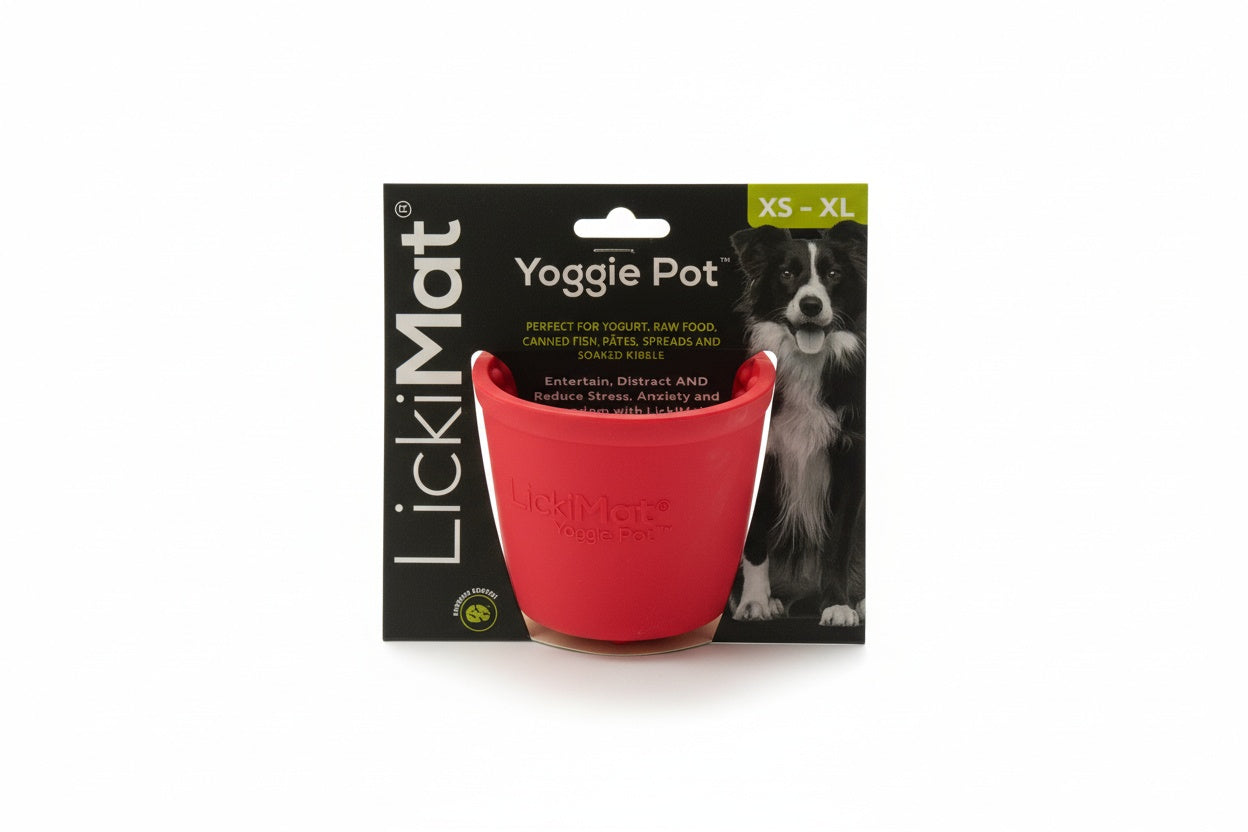 LickiMat Yoggie Pot – Slow Feeder & Dog Enrichment Bowl – The Woof