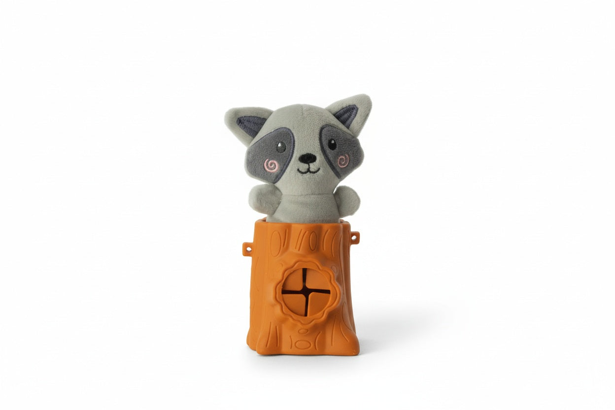 Tree-Hider Raccoon - The Woof Toys