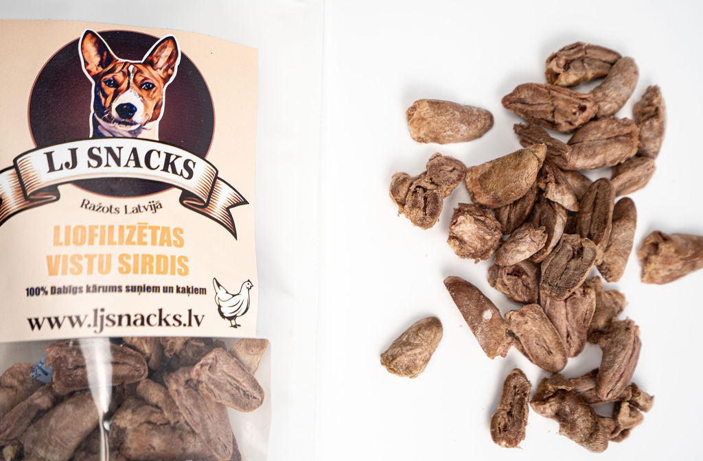 Chicken Hearts 50g - The Woof Toys