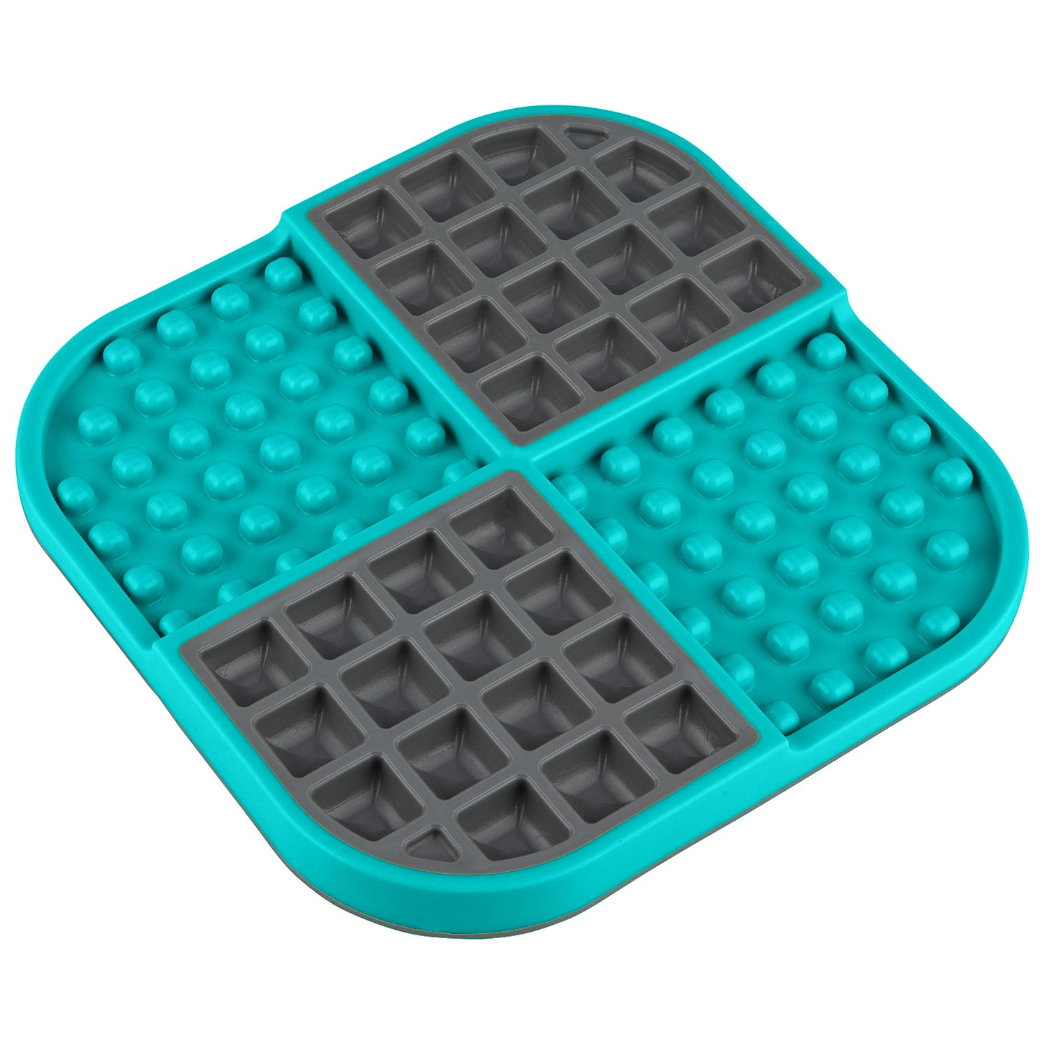 LickiMat Slomo for Cats – Dual Slow Feeder Lick Mat - The Woof Toys