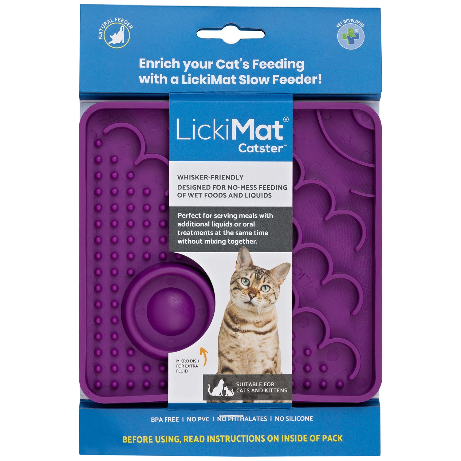 LickiMat Classic Catster - The Woof Toys