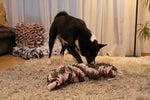 Dog enrichment toy promoting natural foraging instincts